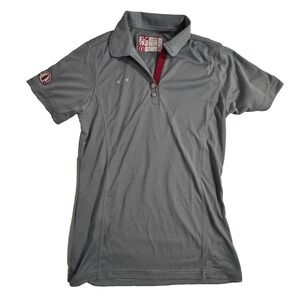 OOBE Chick-Fil-A Team Shirt Teen/Women Small Blue White Employee Uniform Polo‎